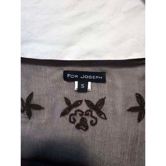 Sheer Embroidered Top - Picture 3 of 5